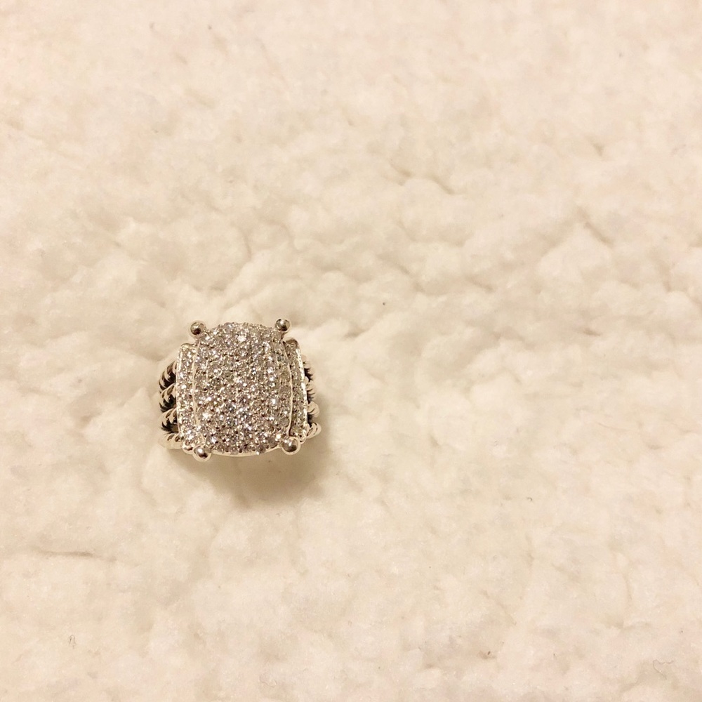 SOLD!!!! Like new Wheaton w/diamonds 16x12mm - Picture 3 of 8